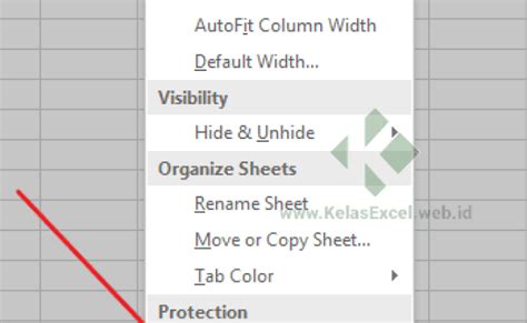 Cara Proteksi Cells Pada Microsoft Excel Otosection