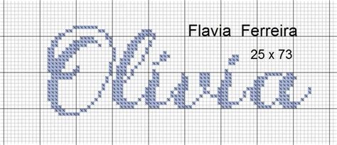Olivia Em Ponto Cruz - Fávia Ferrera em Ponto Cruz | Grafico ponto cruz olivia, Nome olivia em ...