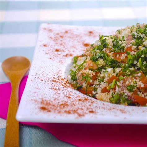 Recette taboulé libanais au persil Cuisine Madame Figaro