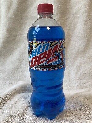 FULL Mtn Dew SUMMER FREEZE 20 Oz Bottle Limited Edition HTF EBay