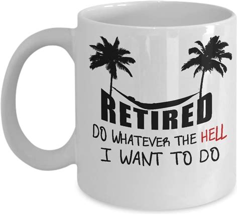 Amazon Officially Retired Mug Funny Happy Retirement Coffee Mugs