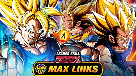 GLOBAL 8TH ANNIVERSARY LEVEL 10 LINKS 100 LR SSJ3 GOKU SSJ2 VEGETA