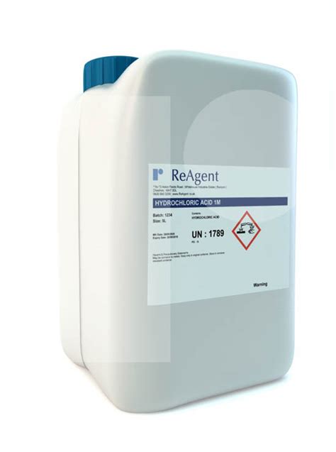 Buy Hydrochloric Acid 1M (1N) Online | UK Chemical Suppliers