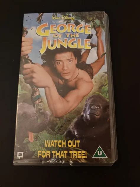 WALT DISNEY GEORGE Of The Jungle VHS Video FREE UK POSTAGE 7 00