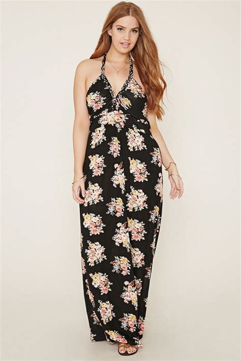 Forever 21 Plus Size Floral Maxi Dress Outfits Swag Summer Boho