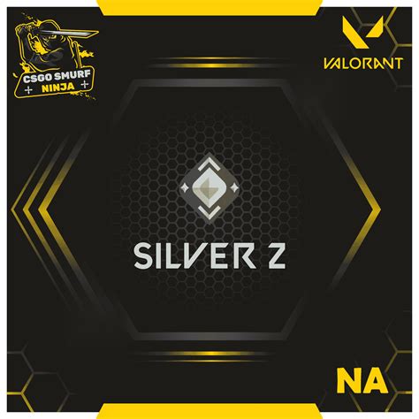 Valorant | Silver 2 Rank | NA Region - CsgoSmurfNinja