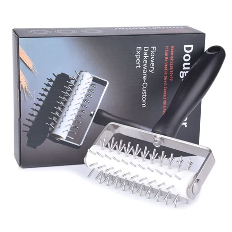 Pizza Dough Docker Stainless Steel Spikes For Perfect Crusts