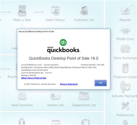 Qb Pos Desktop Version Information Individual Point Of Sale