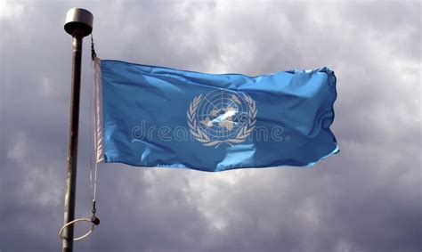 United Nations flag editorial stock photo. Image of force - 42520988