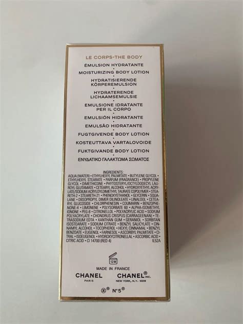 Chanel no.5 body lotion, Beauty & Personal Care, Bath & Body, Body Care ...