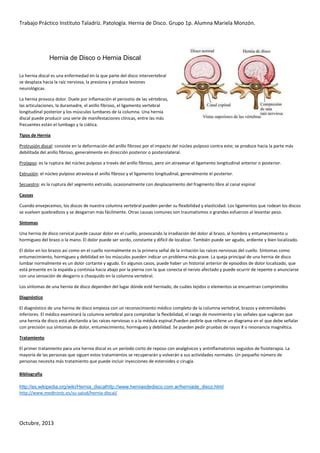 Hernia De Disco Monzon Mariela Institutotaladriz Ar