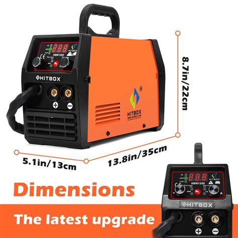 Cheap Hitbox Mig Welder Semi Automatic V V Inverter Tig Argon Arc