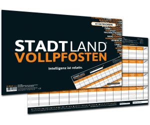 Stadt Land Vollpfosten Classic Edition Ab Preisvergleich Bei