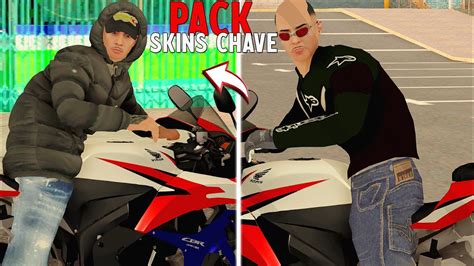 NOVO PACK DE SKINS CHAVE PARA GTA SAN ANDREAS YouTube