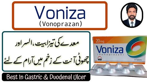 Voniza Tablets Uses Vonoprazan Best In Gastric And Doudenal Ulcer