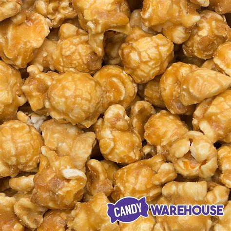 Popcornopolis Caramel Corn Popcorn 10-Ounce Cone | Candy Warehouse