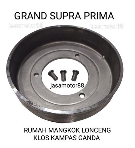 Rumah Mangkok Lonceng Klos Kampas Ganda Motor Grand Supra Prima