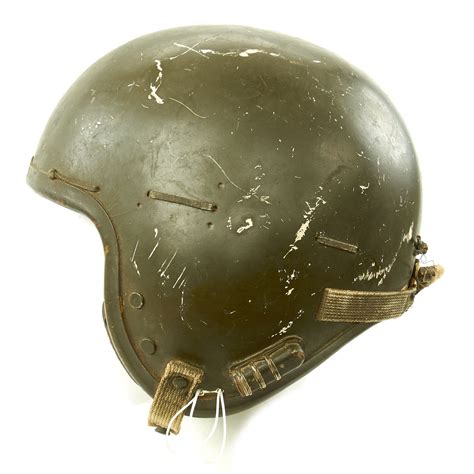 Original Us Korean War Era P 1b Flight Helmet With Named Vf 103 Carr