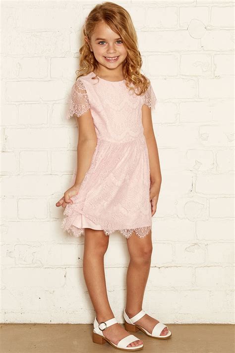 Margot Lace Dress Junior Girls 2 7 Dresses Bardot Junior