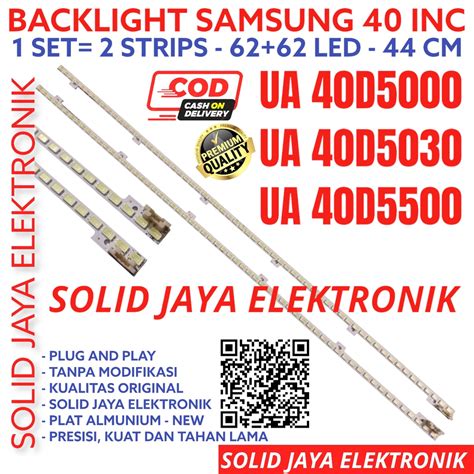 Jual BACKLIGHT TV LED SAMSUNG 40 INC UA 40D5000 40D5030 40D5500 LAMPU