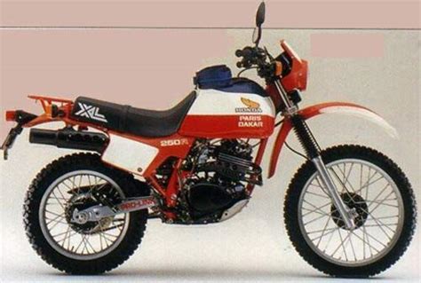 HONDA XL 250 R 1984 Technical Data Power Fuel Consumption