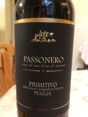 Le Vigne Di Sammarco Passonero Primitivo Vivino Us