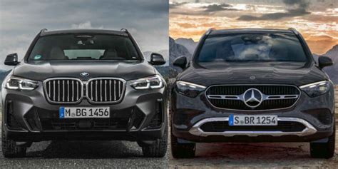 Bmw X3 Vs Mercedes Benz Glc Test 2023 Welches Premium Suv Ist Vonehmer Meinauto De