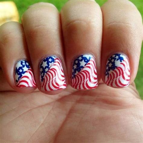 45 Patriotic Fourth Of July Nails Designs