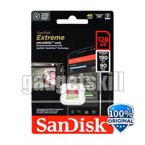 Jual Sandisk Micro SD 128GB 256GB 512GB 1Tb Extreme 190 MB S 4K Memory