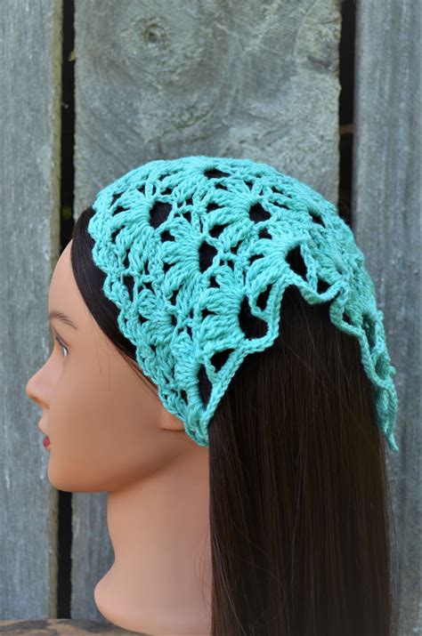 18 Crochet Head Scarf Ideas · Serenity