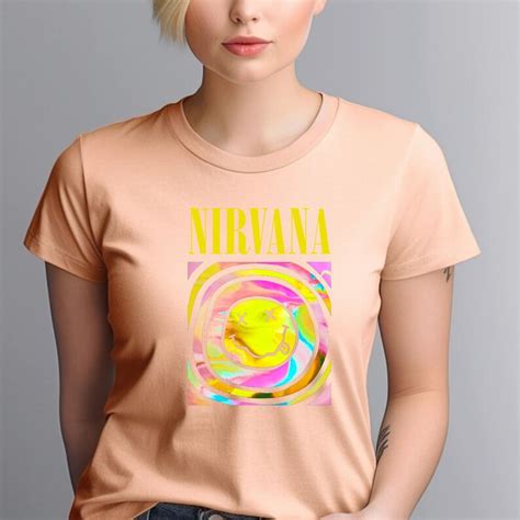 Nirvana Smile Face Shirt Cute Nirvana Shirt Nirvana Shirt Trendy