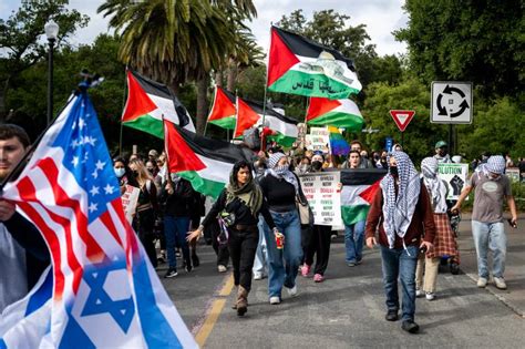 Pro Palestinian Protests Sweep Bay Area College Campuses Amid Surging