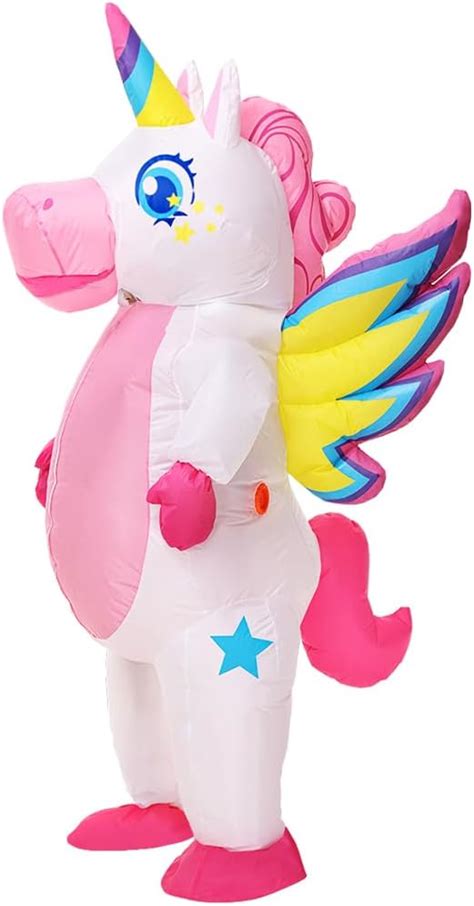 Amazon Kooy Inflatable Unicorn Costume Adult Blow Up Unicorn