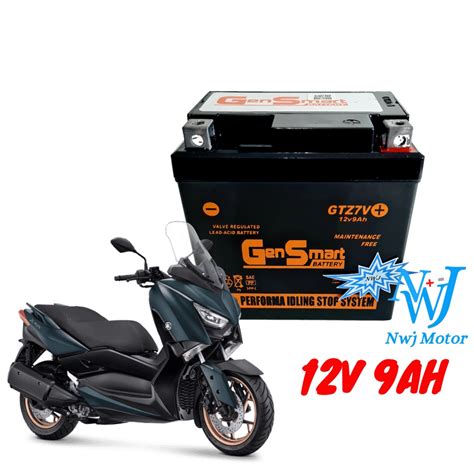 Jual Aki Motor Yamaha Xmax Nmax Old Aerox 155 Abs Lexi Gtz7v Gtz8v Ytz7v Ytx7l Gs Mf Aki Kering