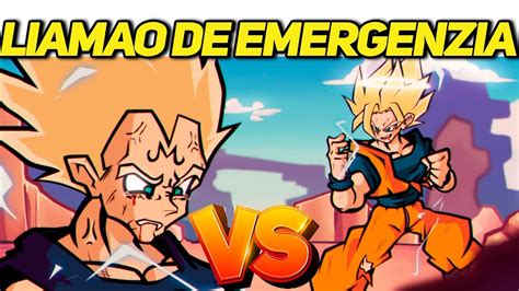 Friday Night Funkin VS Llamao De EmergenZia Dragon Ball Z FNF Mod