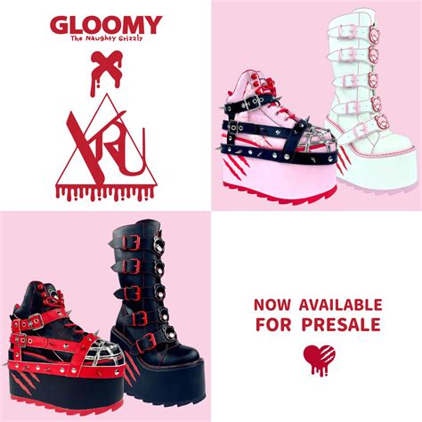 Gloomy Bear Official On Twitter Gloomy Bear X Yru Shoes Now Available