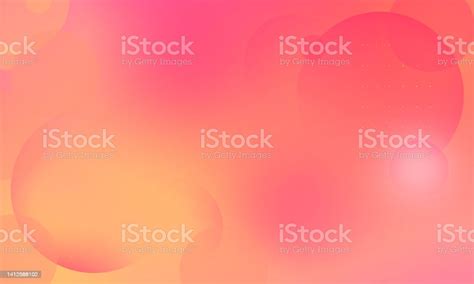 Purple And Pink Gradient Background With Circles And Dots Vector Illustration Of Trendy Abstract