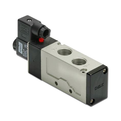 Jual Pneumatic Single Solenoid Valve 5 Port 2 Position Chelic Sv 9104