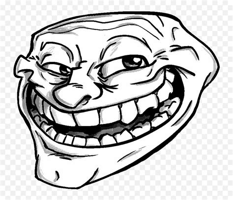 Trollface Meme Png File Mart Troll Face Troll Face Png No Background