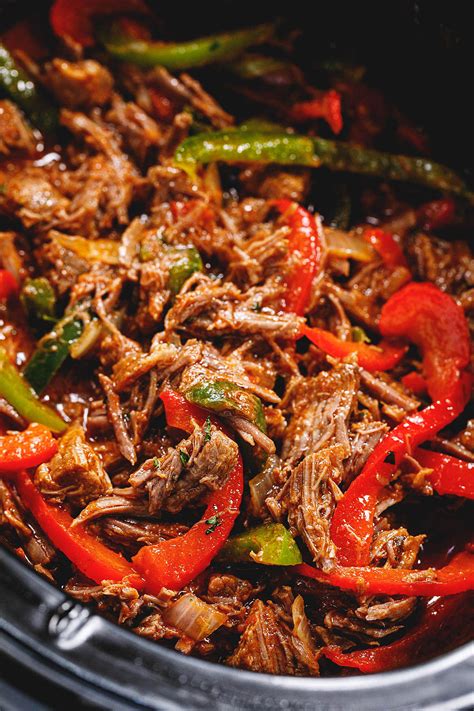 Crock Pot Steak Fajita Recipe Slow Cooker Steak Recipe Eatwell