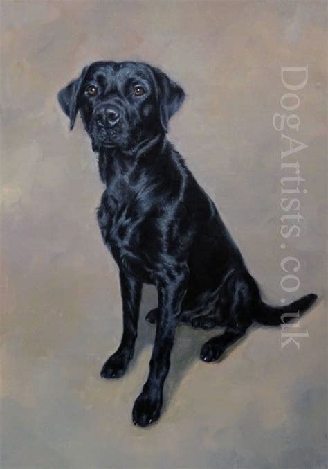 Black Labrador Paintings Ukportfolioblack