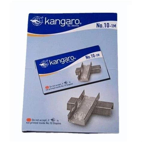 Kangaroo Silver Kangaro No 10 1m Staple Pins Stapling Capacity 50 Per