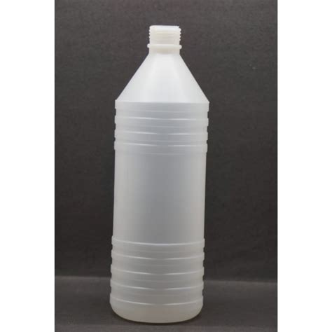 Screw Cap 1000 Ml Hdpe Round Bottle Use For Storage Chemical 1 Litre