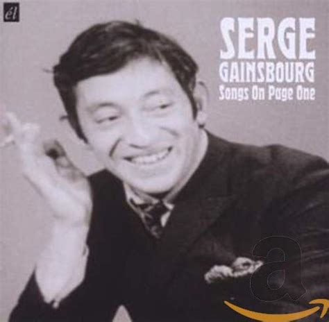 GAINSBOURG,SERGE - Songs on Page One - Amazon.com Music