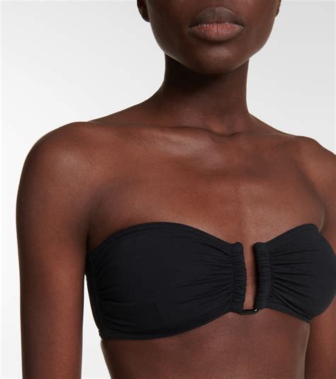 Show Bandeau Bikini Top In Black Eres Mytheresa