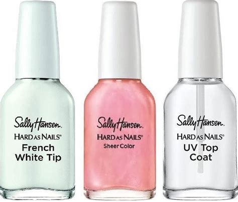 Sally Hansen Hard As Nails French Manicure Kit Sheerly Opal