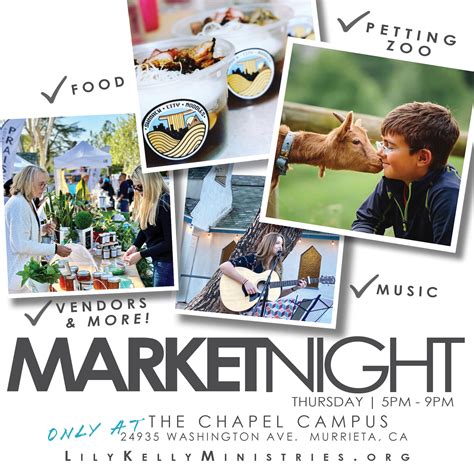 Market Nights | Downtown Murrieta - Lily Kelly Ministries