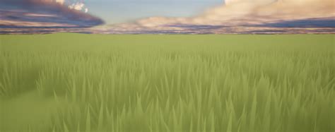 Simple Performant Stylized Grass In Unreal Engine 4 By Ellie Kelemen Medium