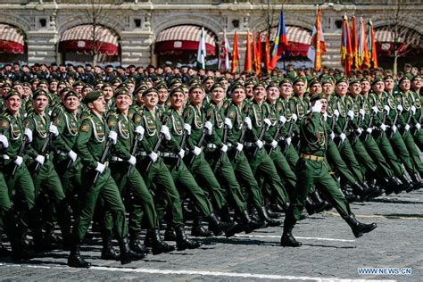 Rehearsal Of Victory Day Parade Held In Moscow Russia 5 Peoples