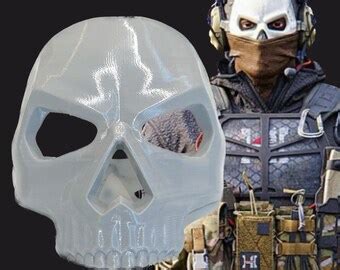 Ghost Warzone Mask - Etsy